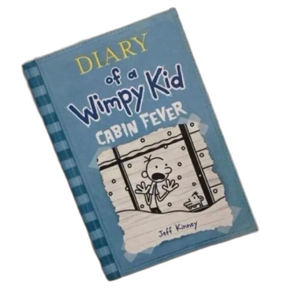 Diary of a Wimpy Kid Cabin Fever Paperback Book 6 by Jeff Kinney Like New! - Picture 1 of 4